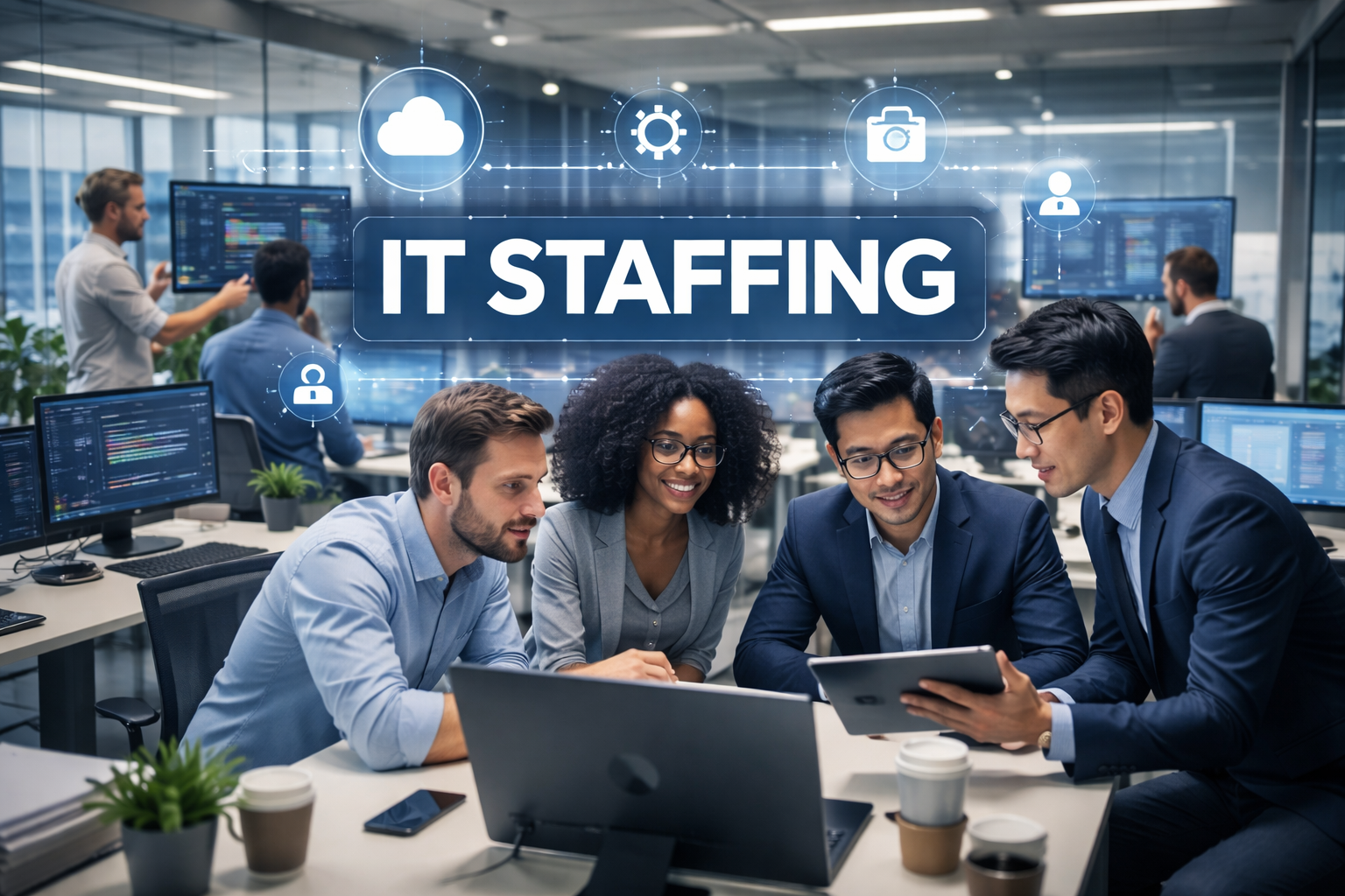 IT staffing services providing contract, contract-to-hire, and permanent technology professionals